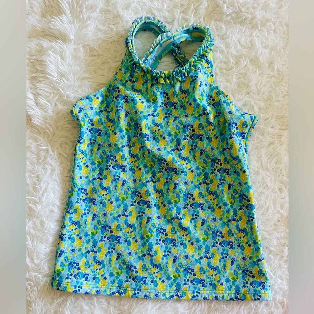 EUC LandsEnd Kids 8+ Swim Top